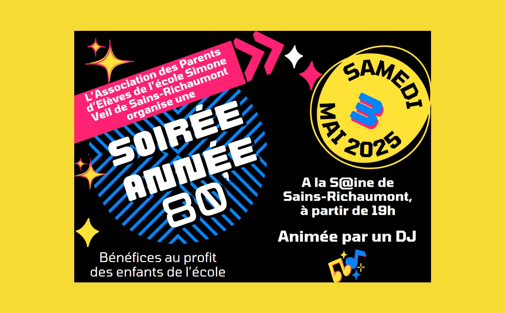 SOIRÉE ANNÉES 80